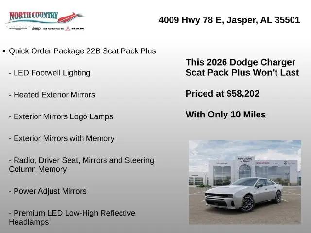 2026 Dodge Charger Scat Pack Plus 4-Door AWD