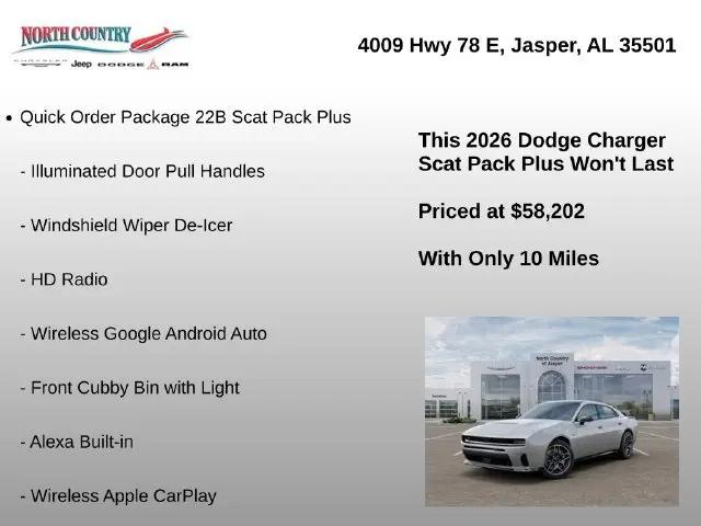 2026 Dodge Charger Scat Pack Plus 4-Door AWD