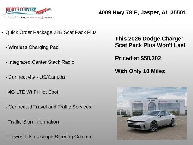 2026 Dodge Charger Scat Pack Plus 4-Door AWD