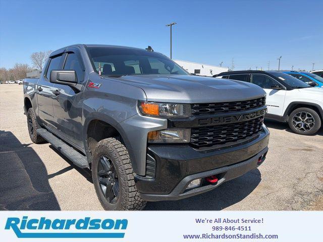 2021 Chevrolet Silverado 1500 4WD Crew Cab Short Bed Custom Trail Boss for sale in Standish, MI