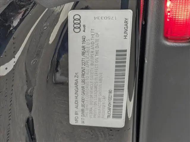2017 Audi TT 2.0T