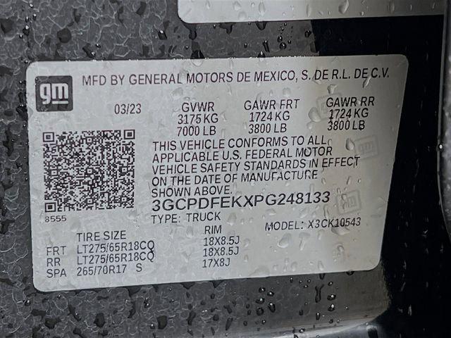 2023 Chevrolet Silverado 1500 4WD Crew Cab Short Bed LT Trail Boss