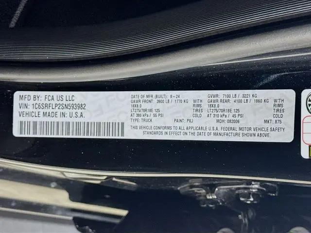 2025 Ram 1500 Rebel Crew Cab 4x4 5'7" Box