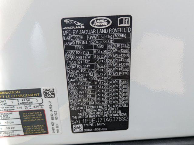 2026 Land Rover Range Rover Sport P360 SE
