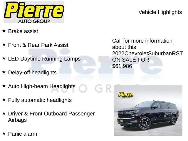 2022 Chevrolet Suburban RST