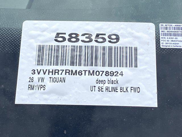 2026 Volkswagen Tiguan SE R-Line Black