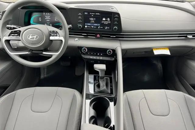 2026 Hyundai Elantra Hybrid Blue