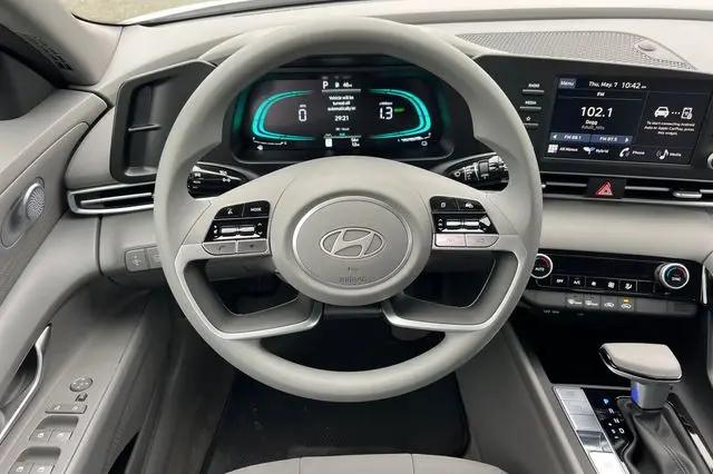 2026 Hyundai Elantra Hybrid Blue