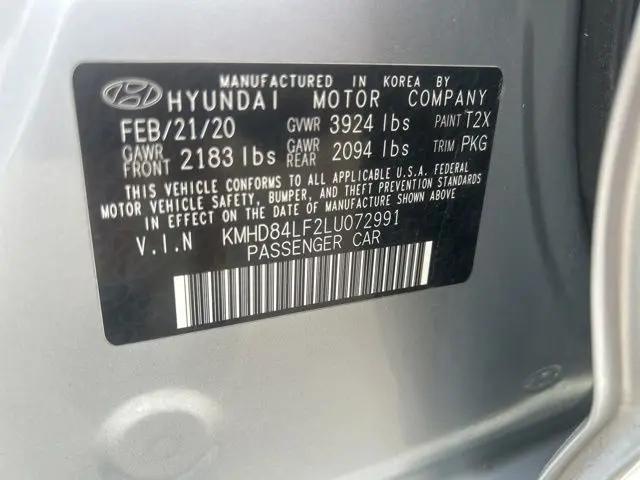 2020 Hyundai Elantra Value Edition