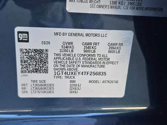 2026 GMC Sierra 2500HD Crew Cab, Standard Bed, Denali Ultimate, 4WD