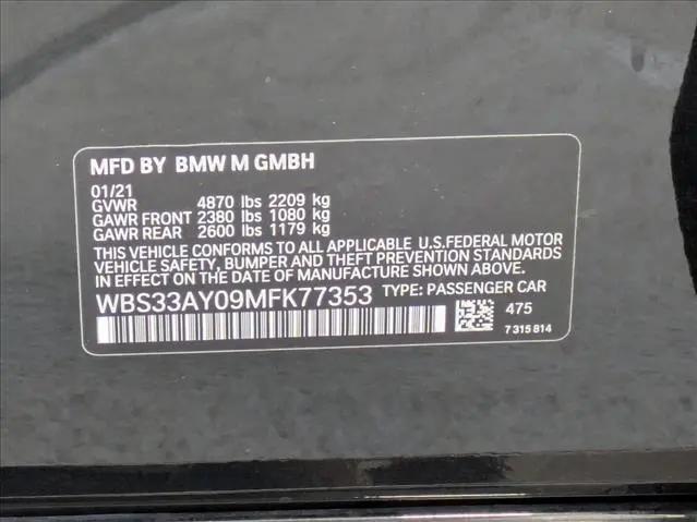 2021 BMW M3 Competition