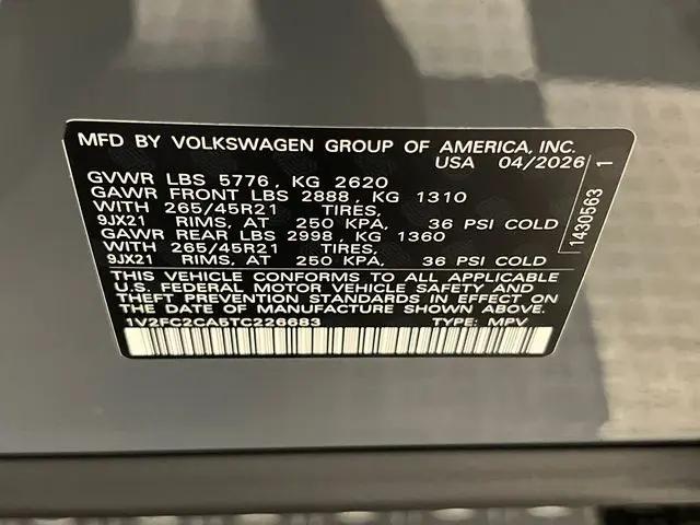 2026 Volkswagen Atlas Cross Sport SEL Premium R-Line