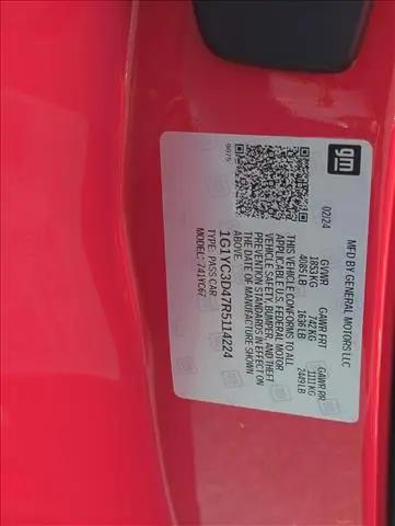 2024 Chevrolet Corvette Stingray RWD Convertible 3LT