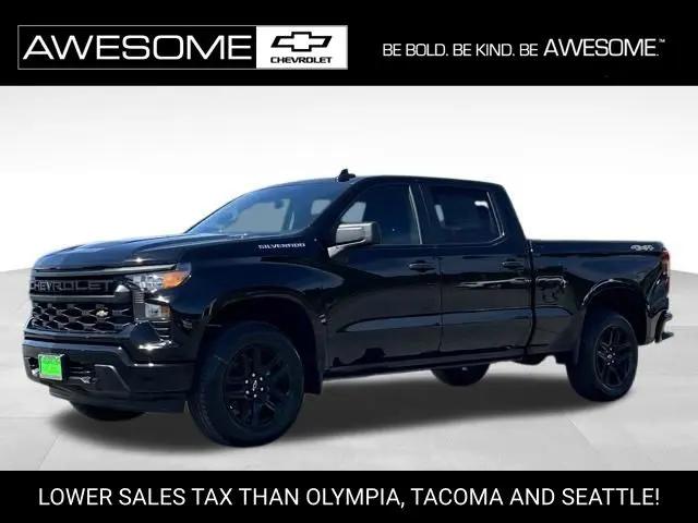 2026 Chevrolet Silverado 1500 4WD Crew Cab Standard Bed Custom for sale in Chehalis, WA