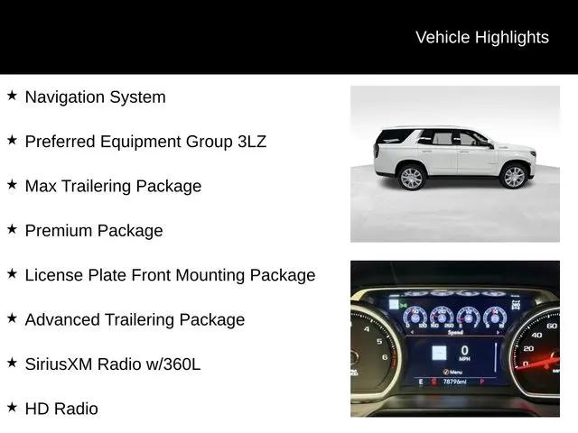2021 Chevrolet Tahoe 4WD High Country
