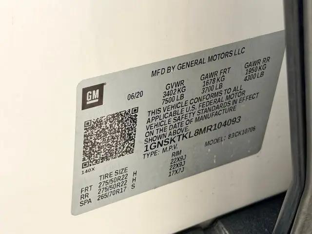 2021 Chevrolet Tahoe 4WD High Country