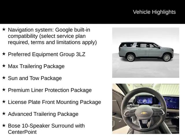2025 Chevrolet Suburban 4WD High Country