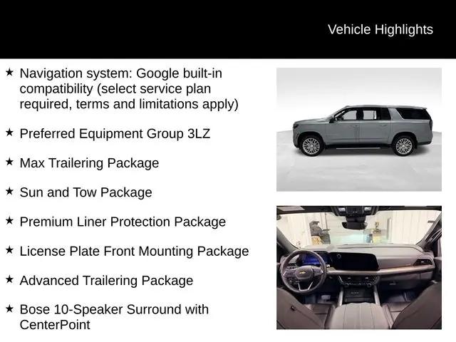 2025 Chevrolet Suburban 4WD High Country