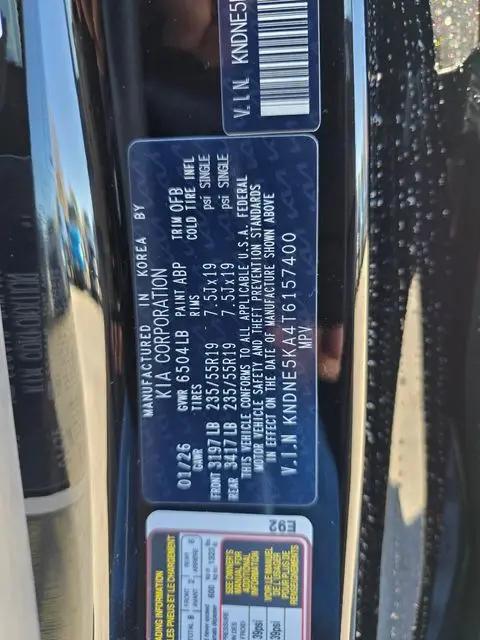 2026 Kia Carnival MPV SX