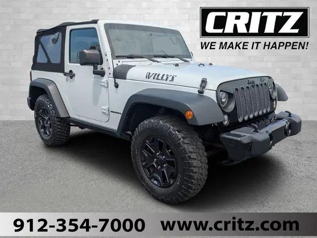 2016 Jeep Wrangler Willys Wheeler for sale in Savannah, GA
