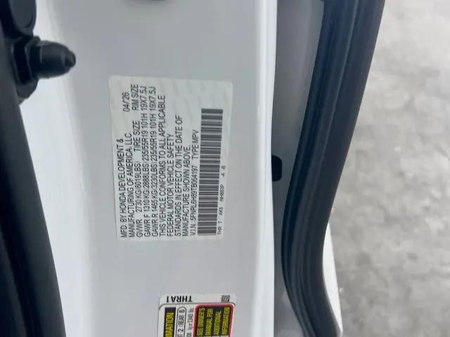 2026 Honda Odyssey Touring