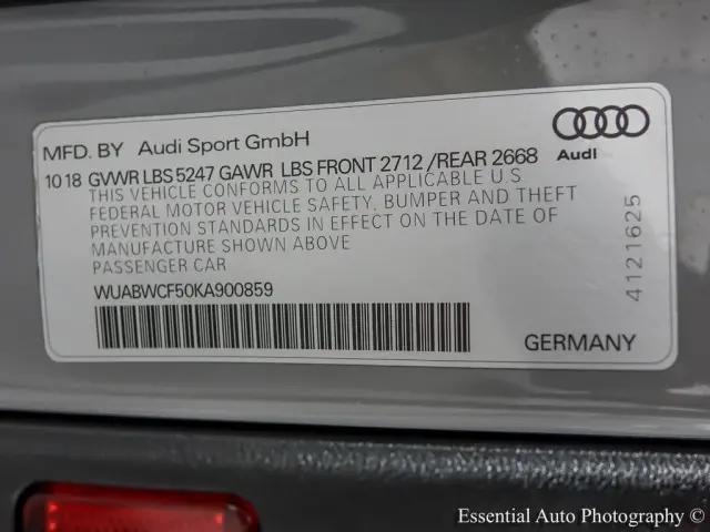 2019 Audi RS5 2.9T