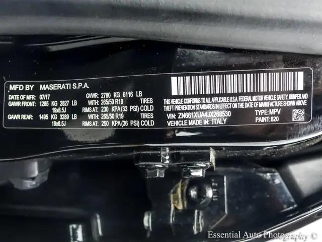 2018 Maserati Levante Standard