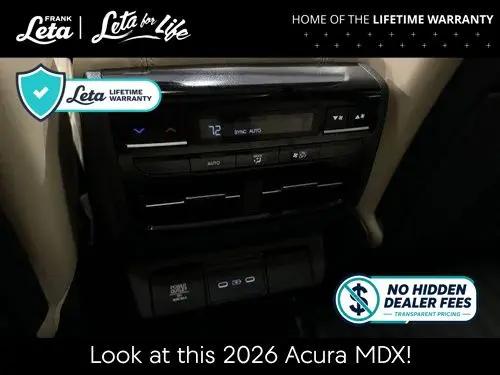2026 Acura MDX Technology Package