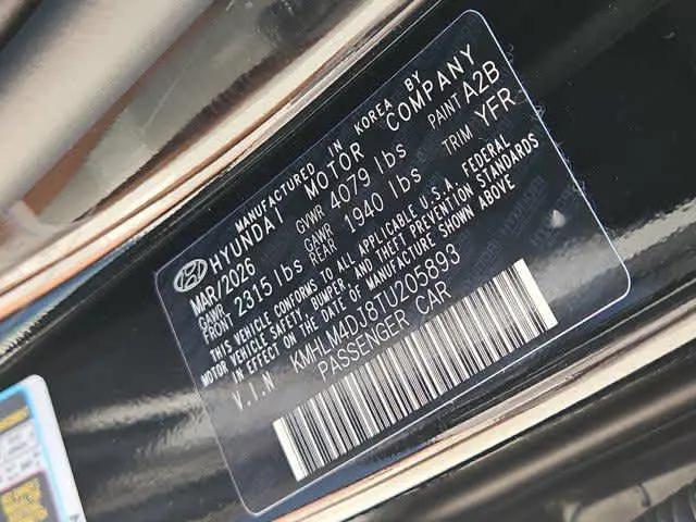 2026 Hyundai Elantra Hybrid SEL Sport