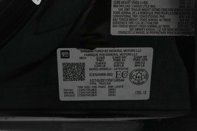 2025 GMC Sierra 2500HD Crew Cab, Standard Bed, AT4X, 4WD