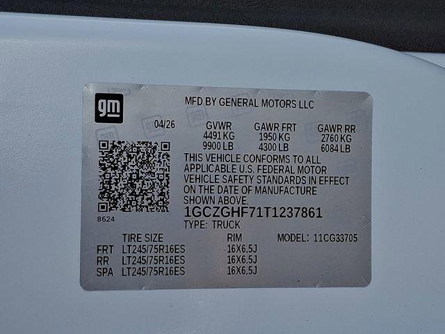 2026 Chevrolet Express Cargo Van 3500 Extended Wheelbase, WT, RWD