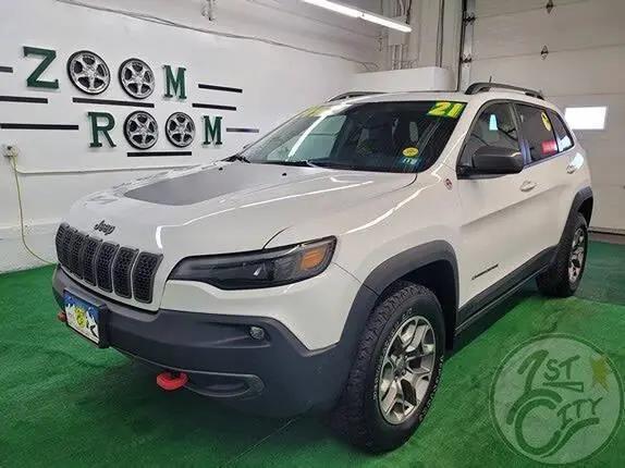 2021 Jeep Cherokee Trailhawk 4x4 for sale in Rochester, NH