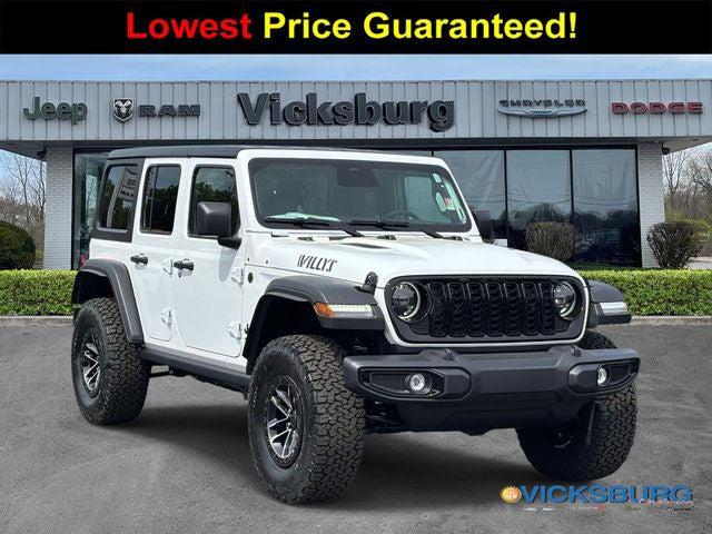 2026 Jeep Wrangler 4-Door Willys 4x4 for sale in Vicksburg, MI