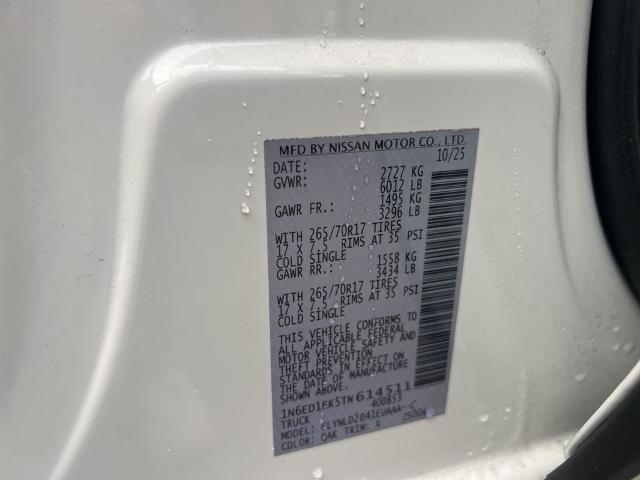 2026 Nissan Frontier Crew Cab PRO-4X 4x4