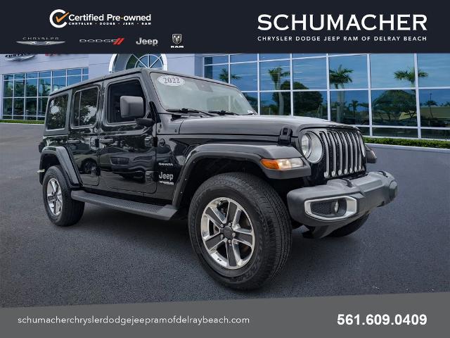 2022 Jeep Wrangler Unlimited Sahara 4x4 for sale in Delray Beach, FL