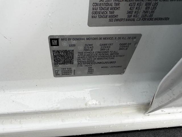 2021 GMC Sierra 1500 4WD Crew Cab Short Box AT4