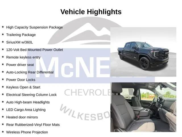 2023 GMC Sierra 1500 4WD Crew Cab Short Box Elevation with 3VL