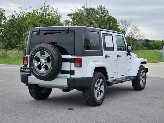 2018 Jeep Wrangler JK Unlimited Sahara 4x4