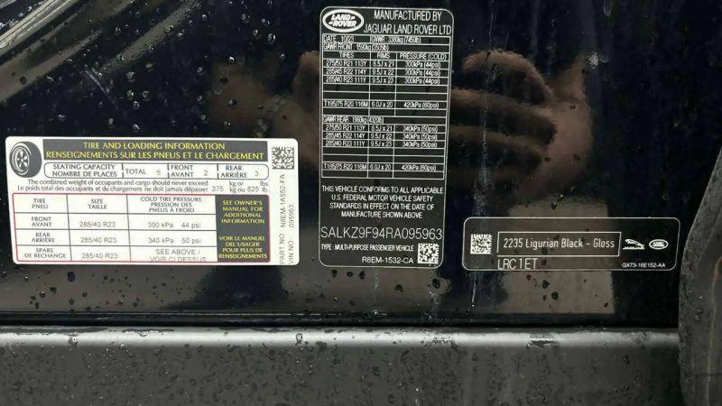 2024 Land Rover Range Rover P615 SV