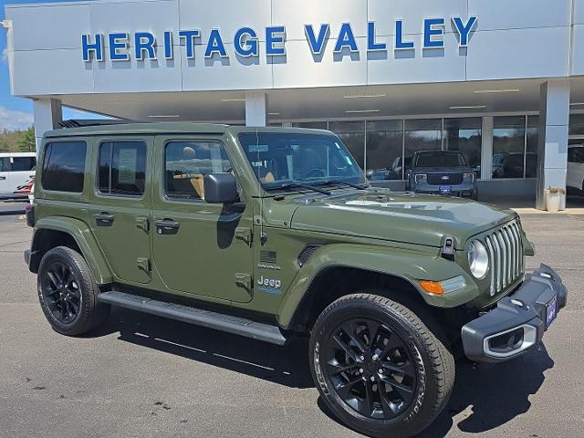 2021 Jeep Wrangler 4xe Unlimited Sahara 4x4 for sale in Putnam, CT