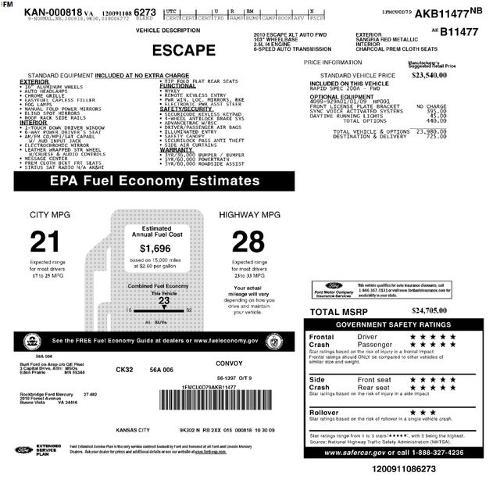 2010 Ford Escape XLT