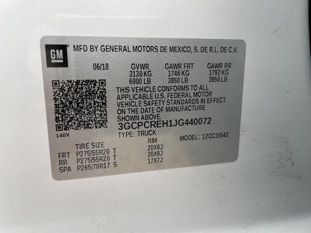 2018 Chevrolet Silverado 1500 1LT