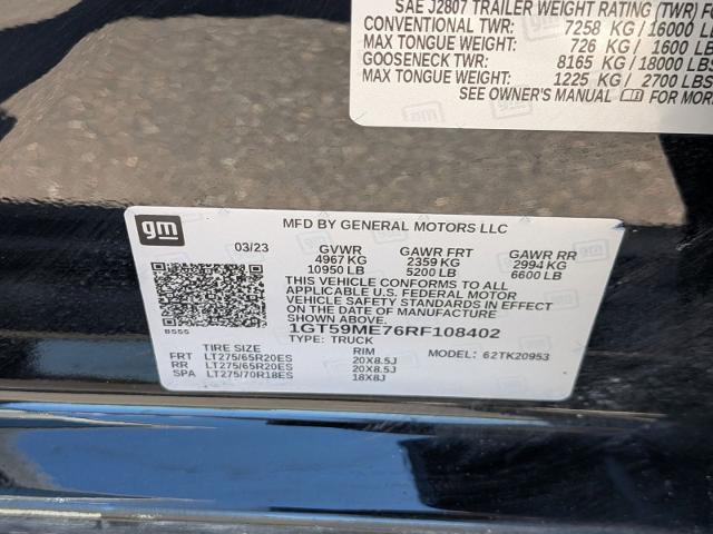 2024 GMC Sierra 2500HD 4WD Double Cab Long Bed SLE