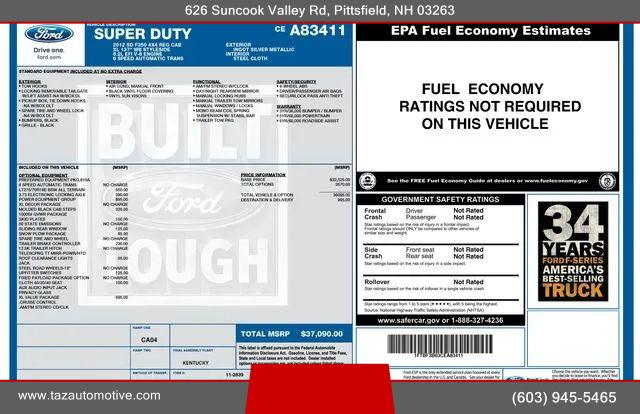 2012 Ford F-350 XL