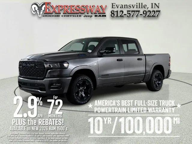 2026 Ram 1500 Big Horn Crew Cab 4x4 5'7" Box for sale in Evansville, IN
