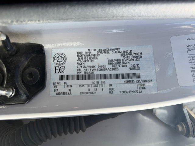 2016 Ford F-150 Platinum