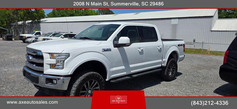 2017 Ford F-150 Lariat for sale in Summerville, SC