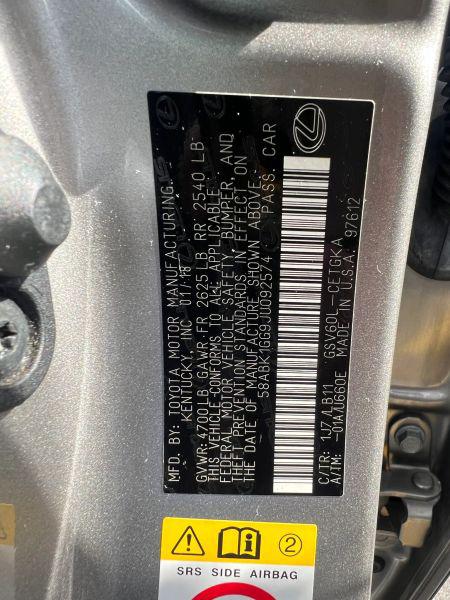 2018 Lexus ES 350 350