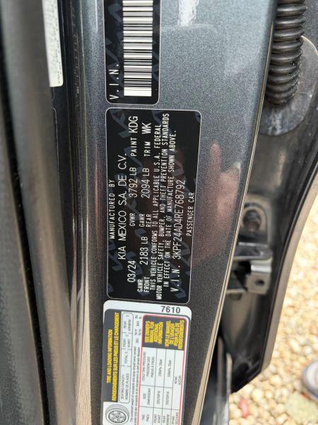 2024 Kia Forte LXS