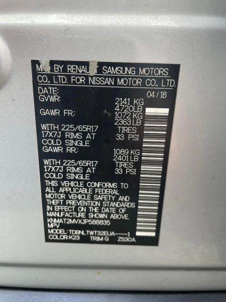 2018 Nissan Rogue SV